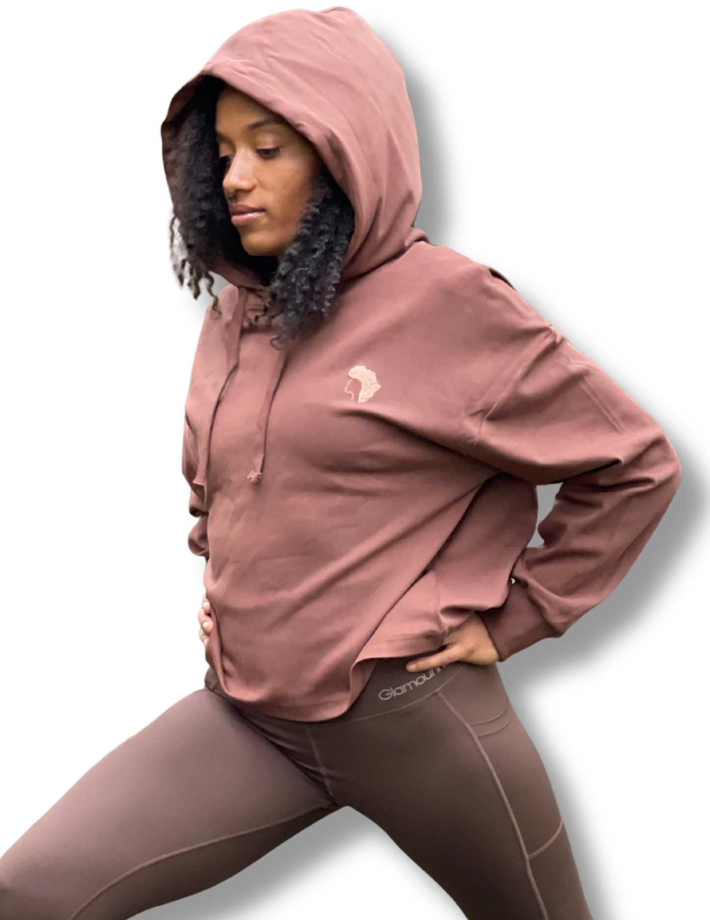 Blacker the Berry Cropped Melanin Hoodie