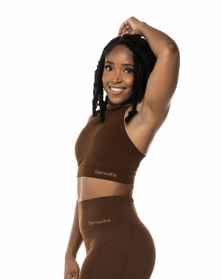 High impact hot sale adjustable sports bra