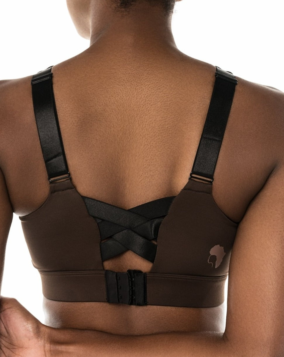Adjustable Sports Bra for Medium to High Impact Sports Glamourina
