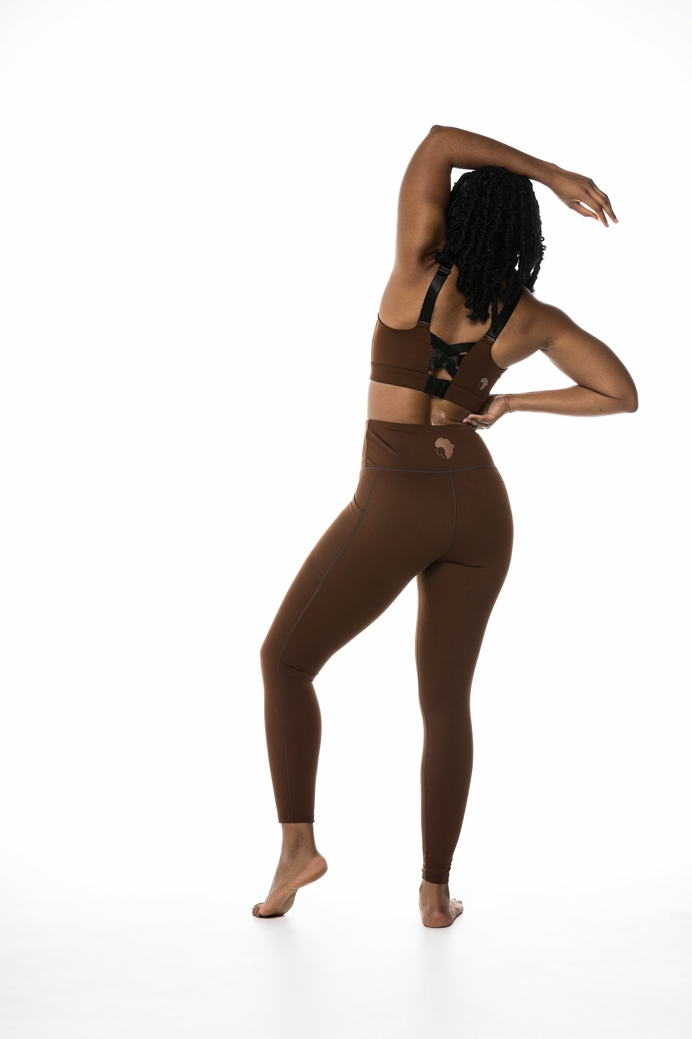 Brown Sugar High Impact Sports Bra