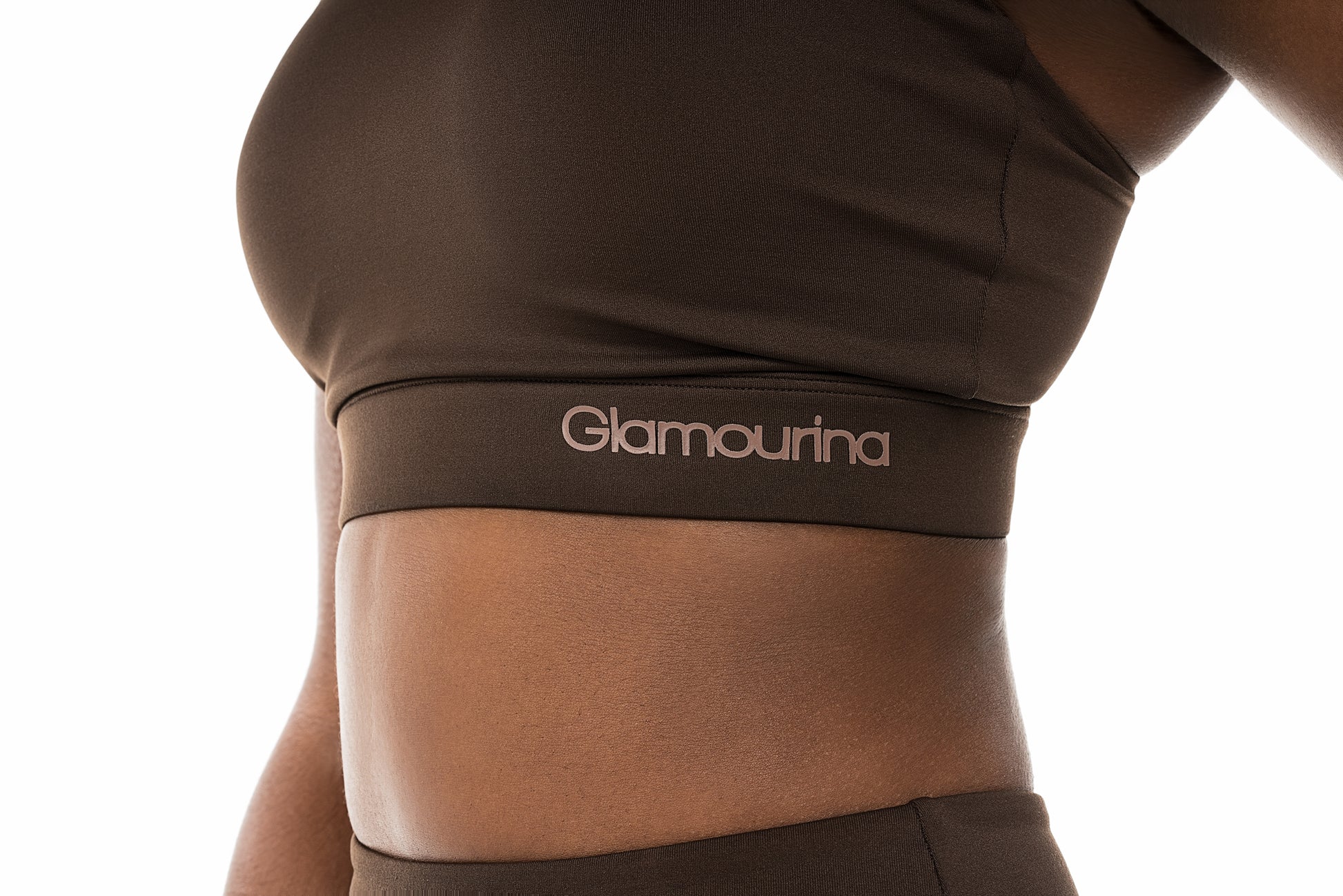 Brown Sports Bra